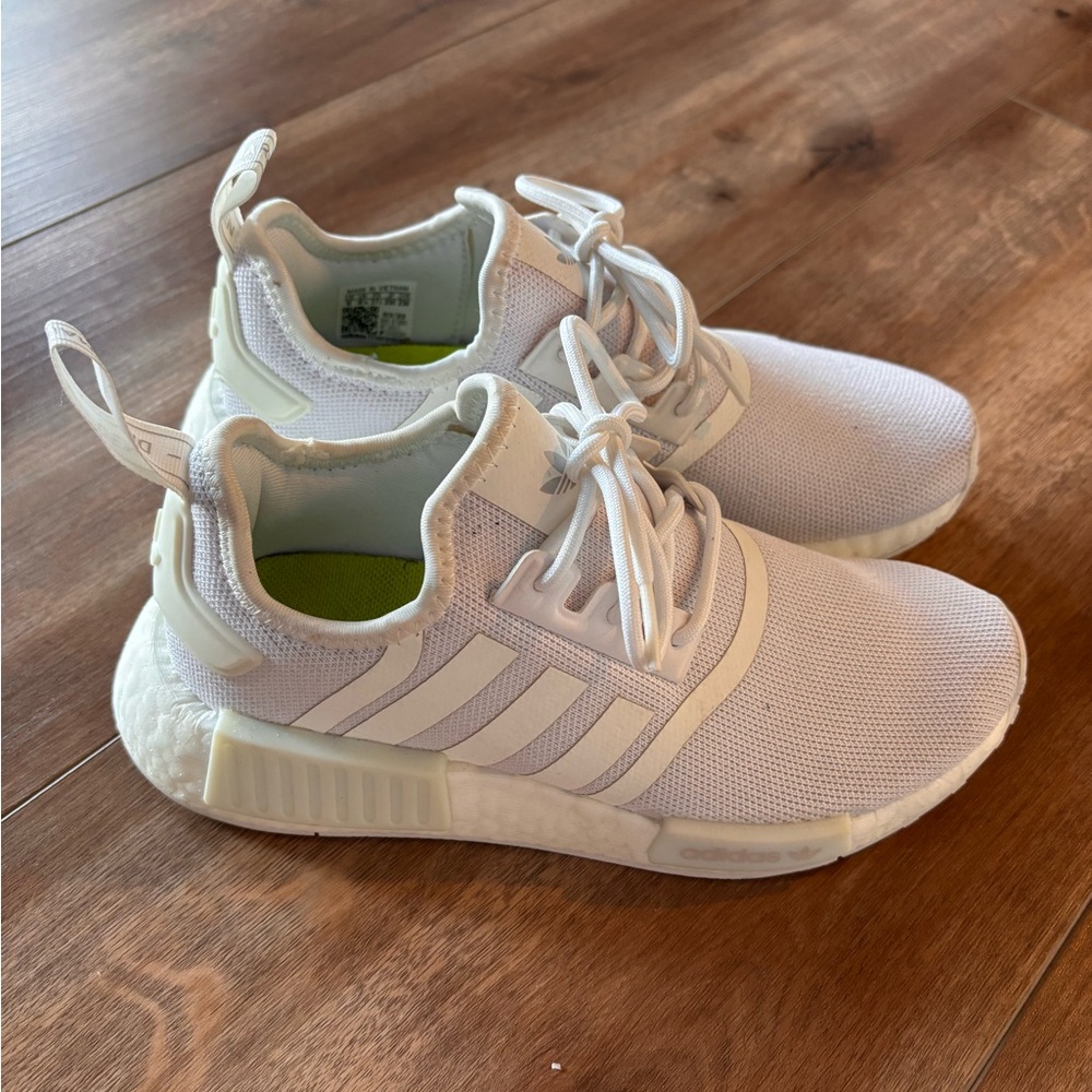 Adidas Kids White NMD Sneakers